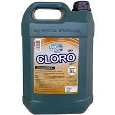 Cloro Ativo 10% galão 5L Mapell Clean